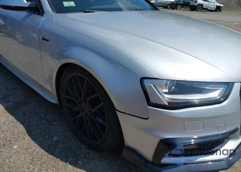 2013 Audi S4 3.0T Premium Plus z USA, uszkodzony, nr VIN WAUBGAFL6DA066707